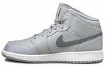 Кроссовки Jordan Air Jordan 1 Retro Mid Wolf Grey Cool Grey (Женская размерная сетка)