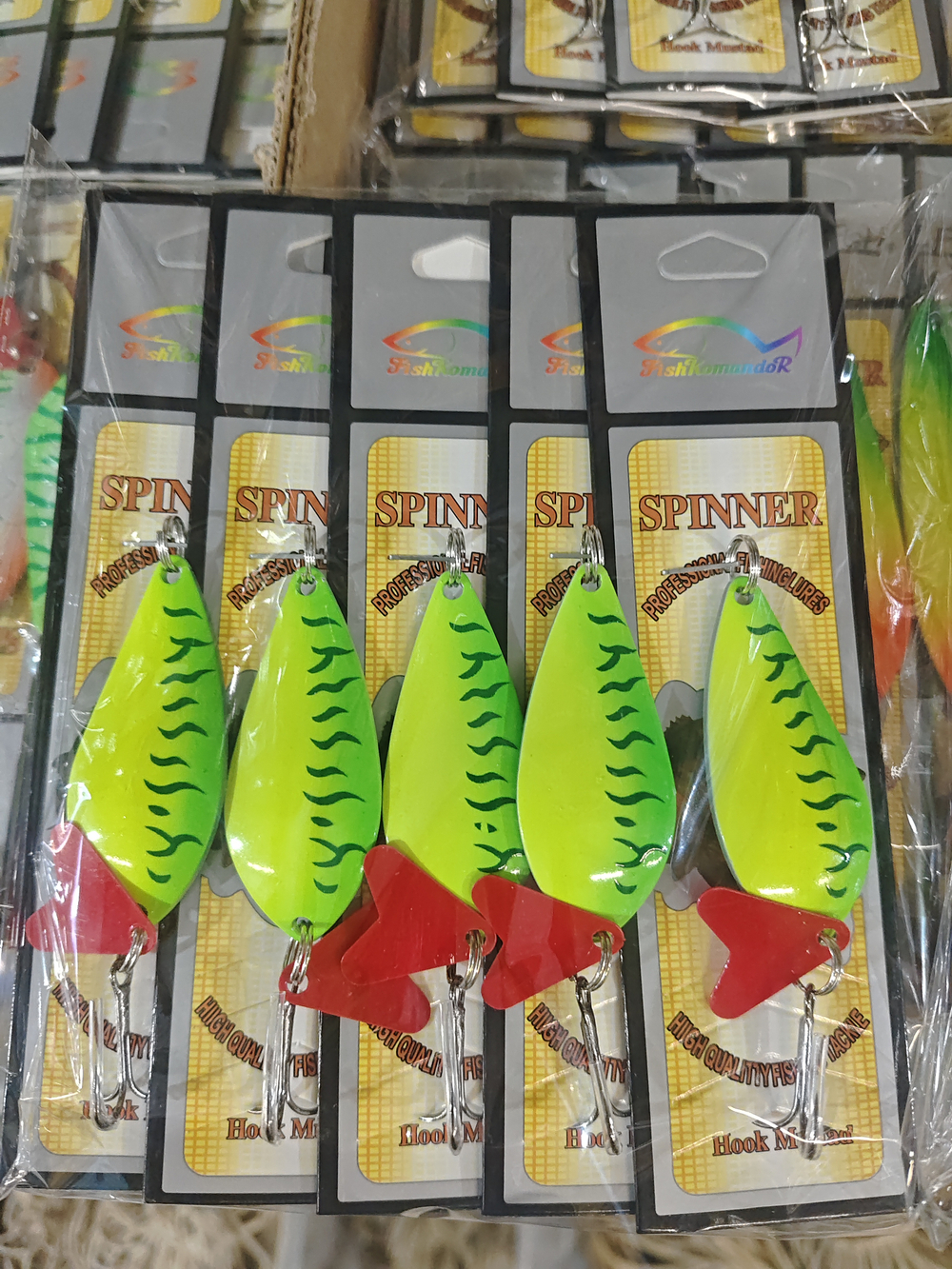 Блесно komandor 18Г 5штук