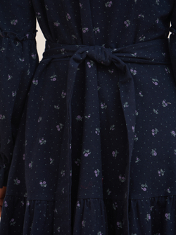 Платье на завязках