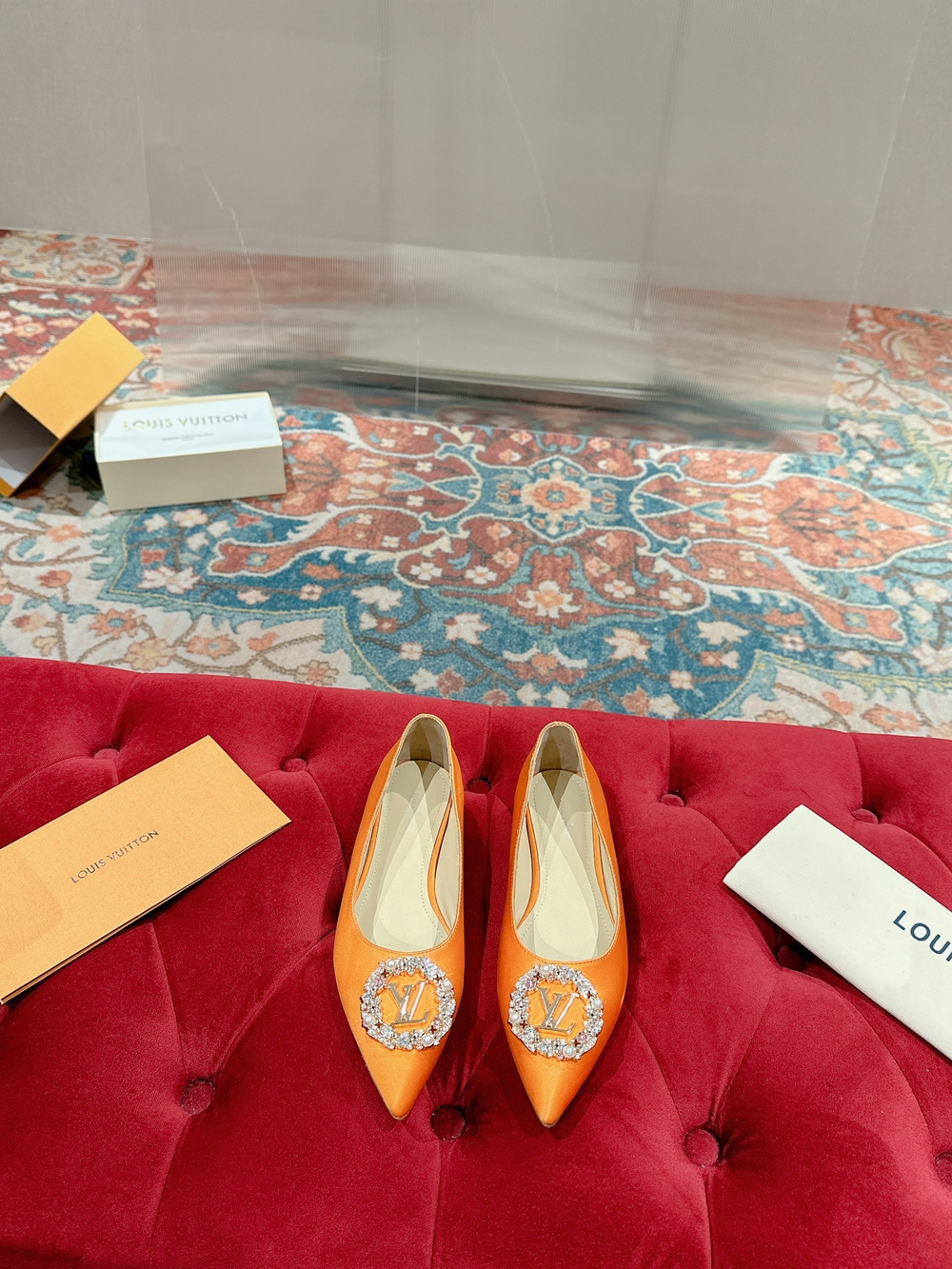 Louis Vuitton Met Flat Ballerina