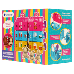 Игровой набор "Зайкин Домик. Спальня" (бирюз.)