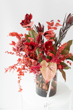 Festive red
