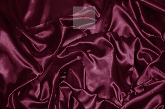 Silky (вишневый). Шторы из люкс-сатена однотонного.
