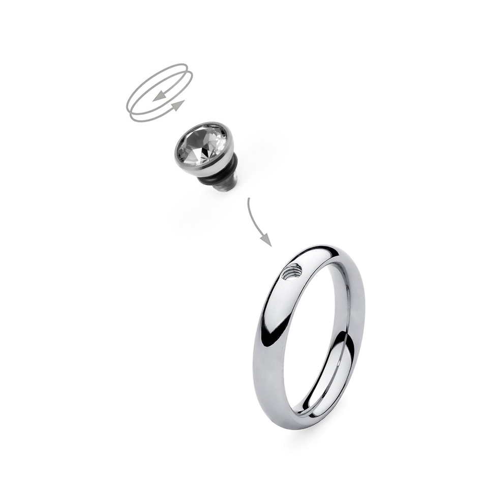Шарм Qudo Bottone crystal 630027 BW/S