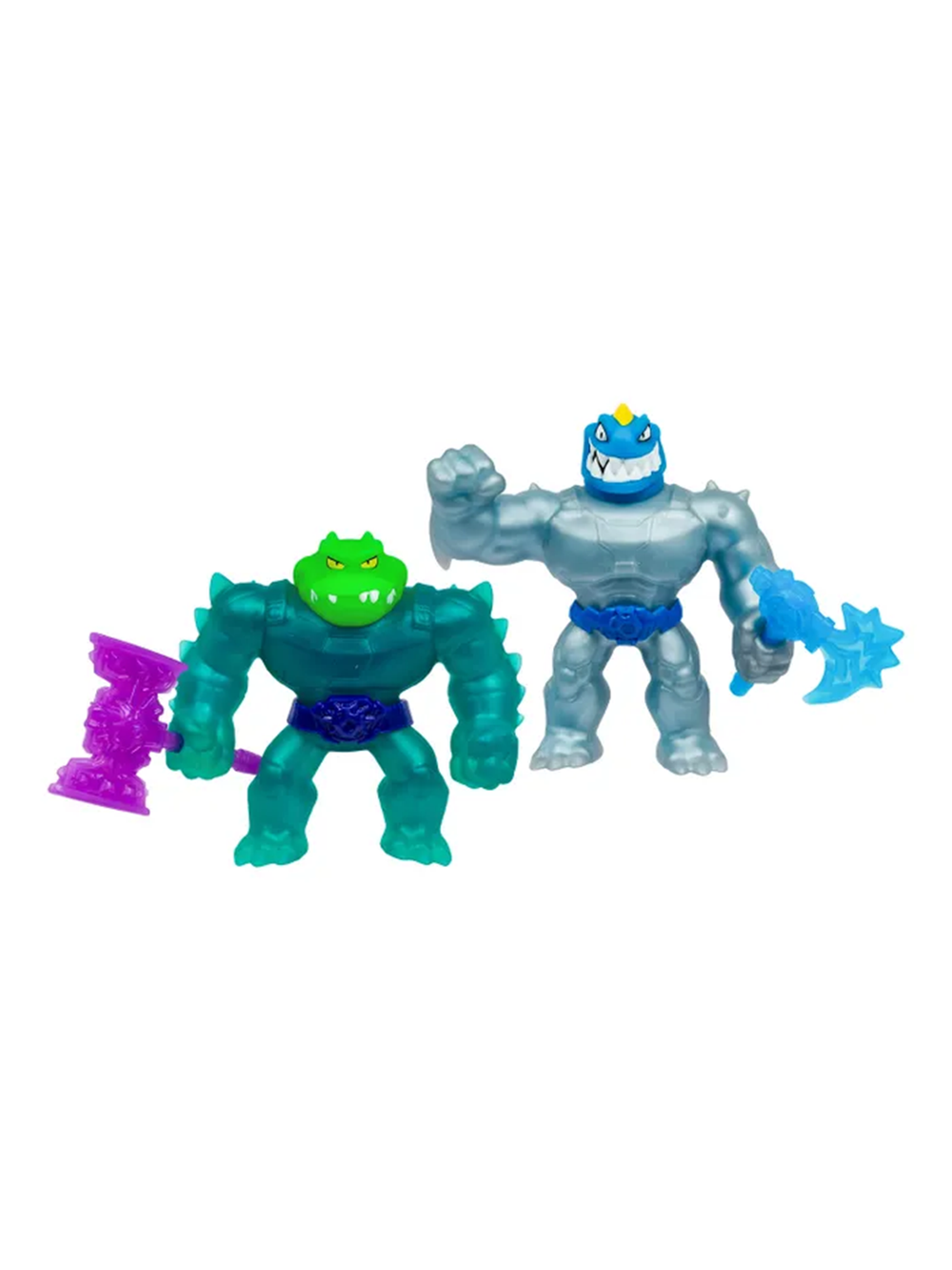 Игровой набор Goo Jit Zu Тайро VS Рок Джо 71042 — тянущиеся фигурки героев Goo Jit Zu для сражений