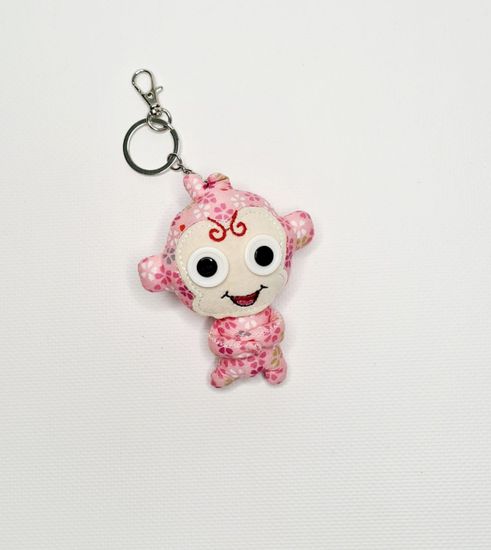 Мягкий брелок "Инопланетянин", цвет зеленый