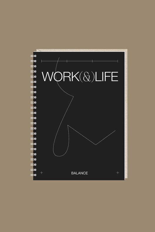 Блокнот Баланс работы и жизни / Mitrozhe