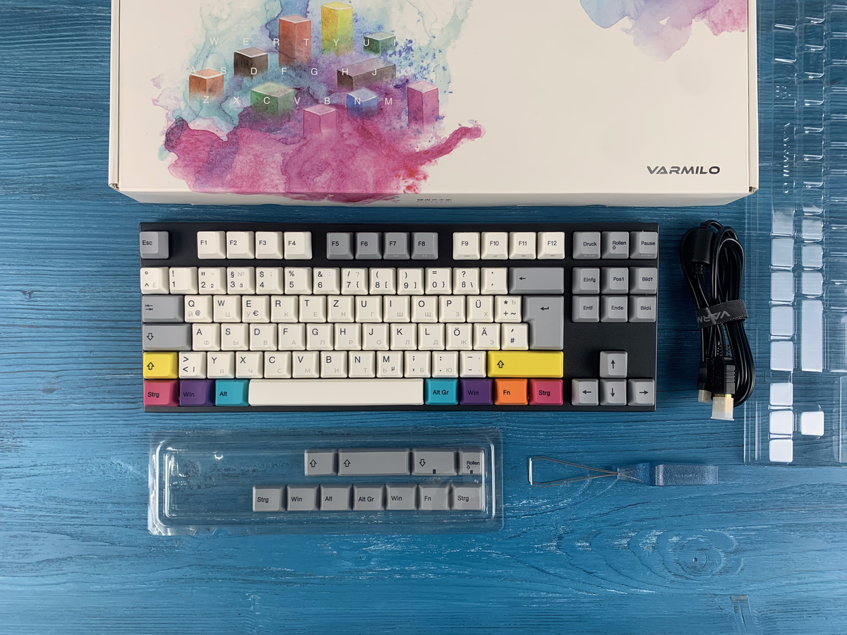 Varmilo VA88 CMYK — купить на сайте профессиональных клавиатур Geekboards