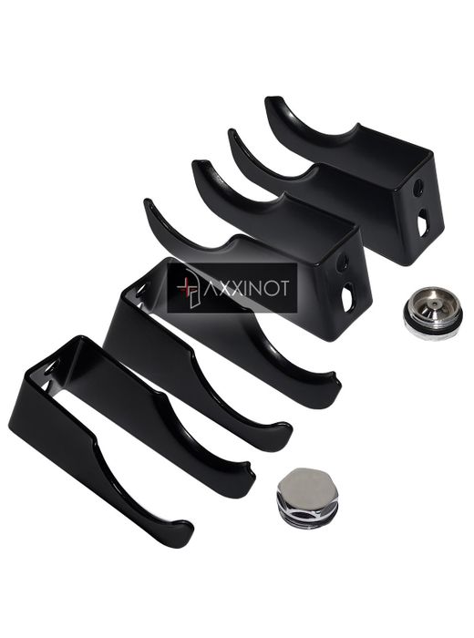 Монтажный комплект для трубчатого радиатора 4 точки (4 кронштейна)