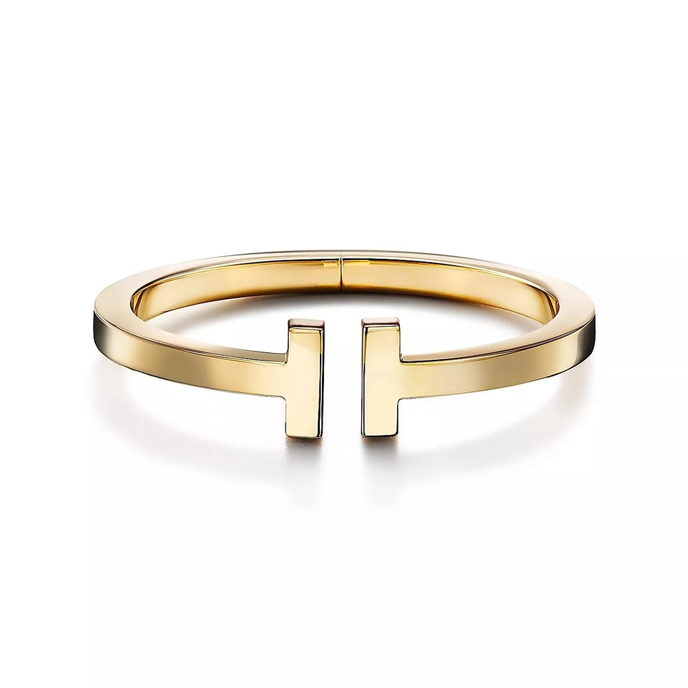 Браслет из золота 18к(750 проба) 💙Tiffany, коллекция T✨Premium exclusive✨В наличии