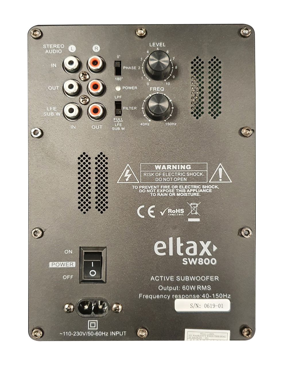 ELTAX SW800, сабвуфер