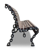 Скамейка стальная «Лукоморье»