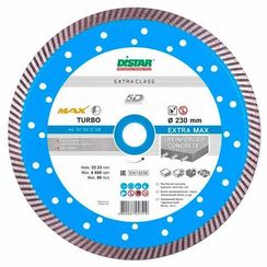 Диск алмазный по бетону и кирпичу Distar Extra Max 230х22.2мм (7018)