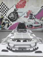 Широкий карбоновый обвес для Mercedes-Benz G-Class W463A/W464 2018+ Мерседес Гелик гелентваген