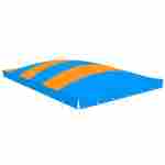 Надувная подушка для установки в грунт «Мягкая гора», зимний ПВХ 12х8х2 м