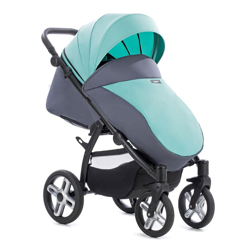 Прогулочная коляска Nuovita Modo Terreno Turchese grigio / Бирюзово-серый