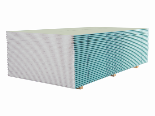 Гипсокартонный лист влагостойкий ГКЛВ Кнауф 1200х2500х9,5 мм