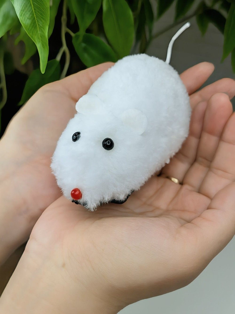 Игрушка Мышь на радиоуправлении цвет белый (202073373)