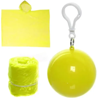 Дождевик-пончо 20 Мкрн 120см «Шар» желтый ДоброСад