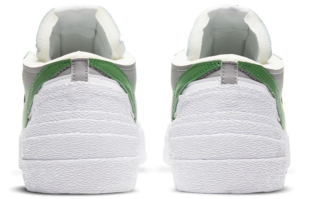 Sacai x Nike Blazer Low "Classic Green" Deconstruct Low Panel Shoes