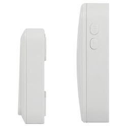 Звонок дверной ЭРА C89 беспроводной белый 38 мелодий