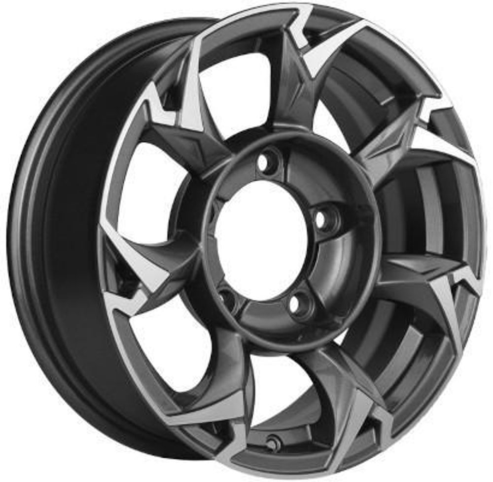Khomen 1505 5.5x15 5x139.7 ET 5 Dia 108.1 (черный)