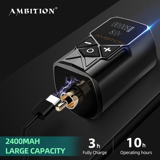 Kuark Long 2400 мАч | Беспроводной блок питания Ambition