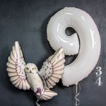 Шар (38"/97 см) Фигура, Полярная сова