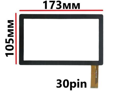 Тачскрин (сенсорное стекло) для планшета LANDVO Q80