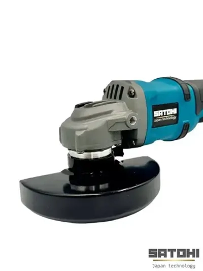 SATOHI 2 в 1 УШМ (болгарка) и Гайковерт, Набор электроинструментов Бесщеточный 2 акб