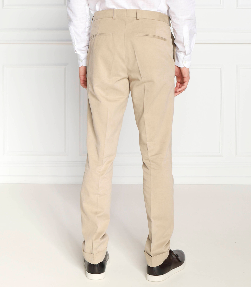 Брюки denz turn up Oscar Jacobson - бежевый(53905771)