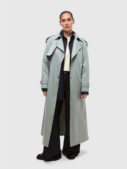 Тренч женский ILIM NORPPA зеленый шалфей