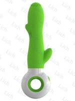 Вибратор O-zone зелёного цвета