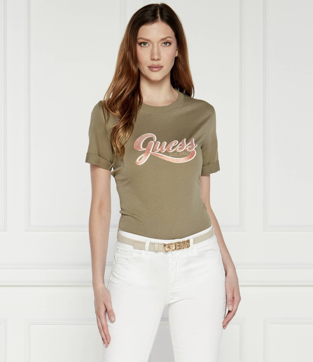 Футболка GUESS - хаки(W4YI09 JA914)
