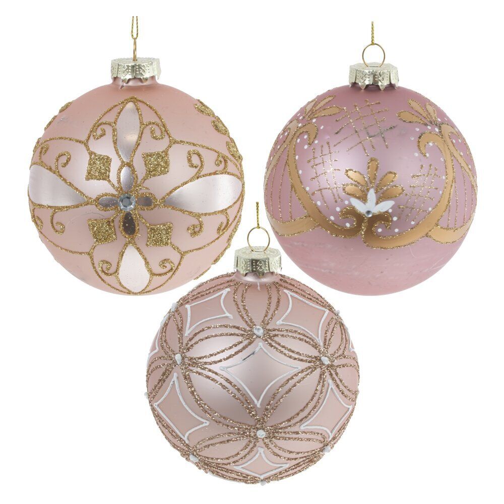 GAEM Набор из 9шт Украшение новогоднее "Шар", D 10 см, L33 W32 H10,5 см