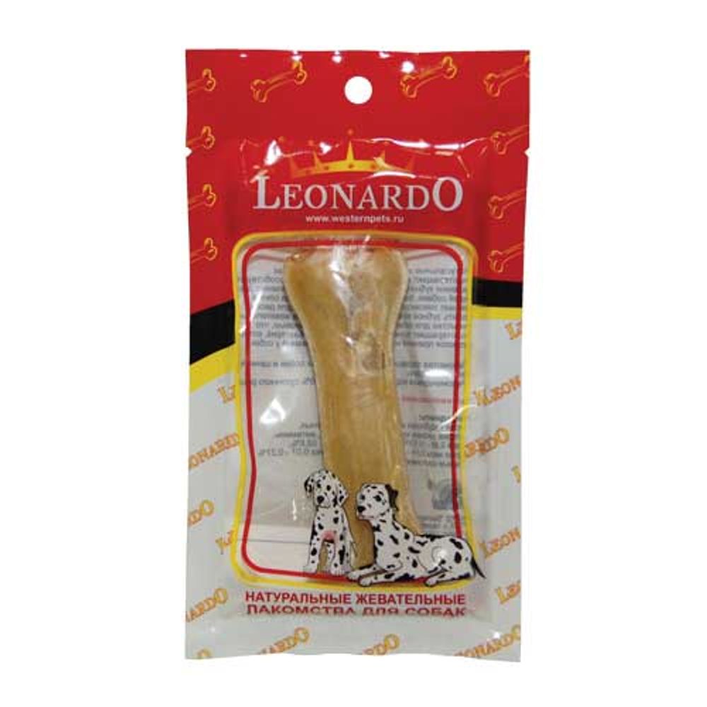 ЛАКОМСТВО "ЛЕОНАРДО" КОСТЬ ИЗ ЖИЛ 1303-51 12см 45г