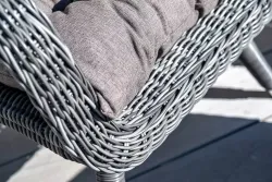 "Толедо" лаунж-зона из искусственного ротанга, цвет графит