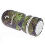 Мастурбатор из силиконового геля Genmu Weapon H-Bomb, зеленый (Цвет: Зеленый, Вкладка белая)