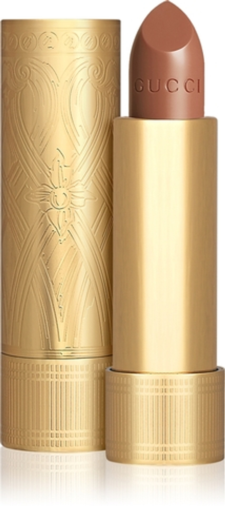 Gucci Gucci Beauty Rouge a Levres Satin Lipstick - Бархатная помада оттенок 104 Penny Beige, 3 g
