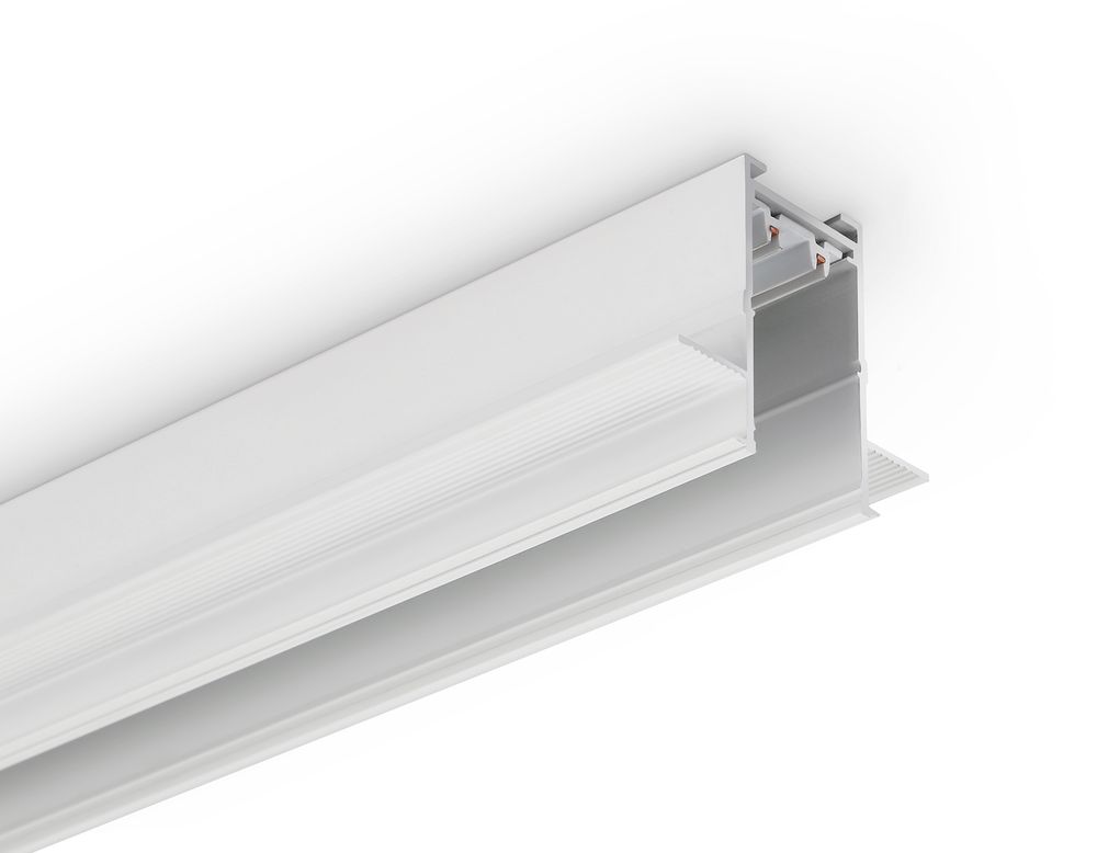 Ambrella Шинопровод встраиваемый под ГКЛ 12,6мм Magnetic 220V IP20 2000*62.5*56 Magnetic 220V GL1009