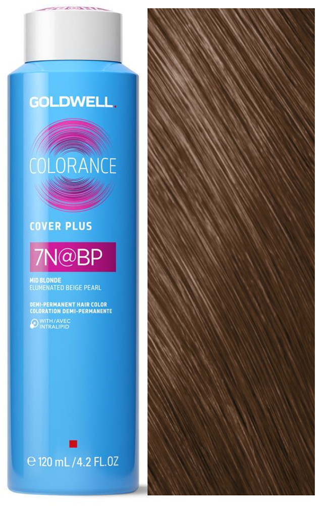 Goldwell Colorance 7N@BP GREY средний блонд с бежево-перламутровым сиянием 120мл