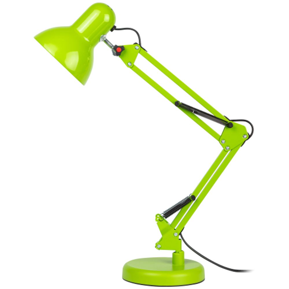 Настольный светильник ЭРА N-214-E27-40W-GR зеленый | Настольные светильники под лампу