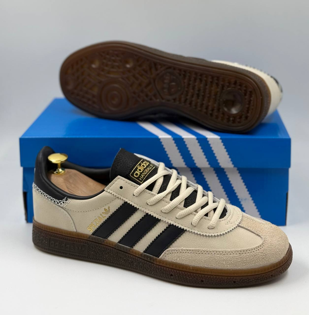 Кроссовки Adidas Spezial #B284 (беж.)