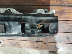 Усилитель переднего бампера Subaru Forester 4 12-19 Б/У Оригинал 57711SG0009P