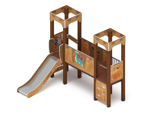 Детский игровой комплекс Королевство (Картонное) ДИК 1.15.06-12 H=900