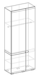 Ультра Шкаф 2-х ств.