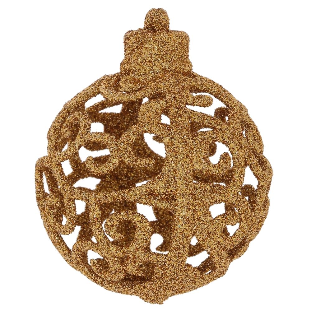 GAEM Набор из 6шт Украшение новогоднее "Шар", D 6 см, L6 W6 H7 см