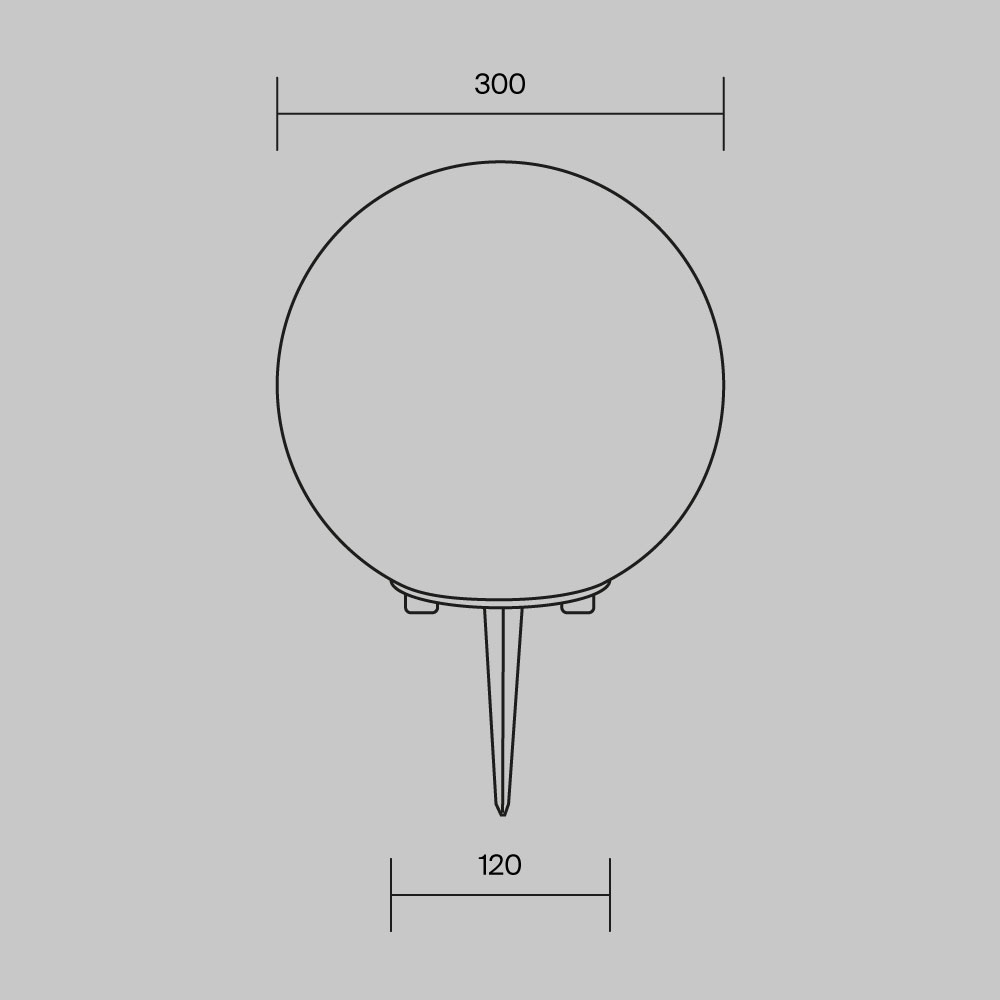 Ландшафтный светильник Outdoor O594FL-01W