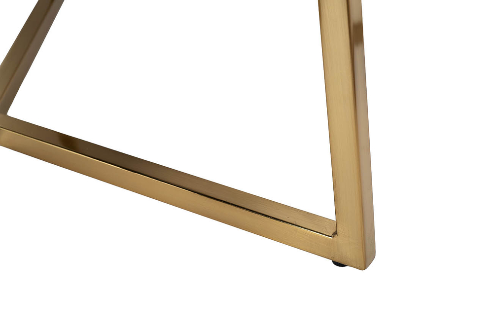 Стул Garda Decor велюр серый на металлическом основании 55*62*94 см