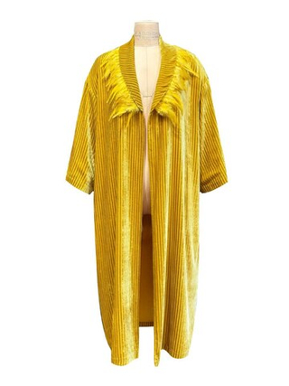 Халат кимоно бархатный